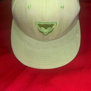 Lime Green Cubs Budweiser Promo Snapback